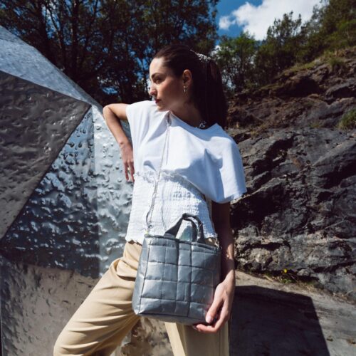 Bolso acolchado mini