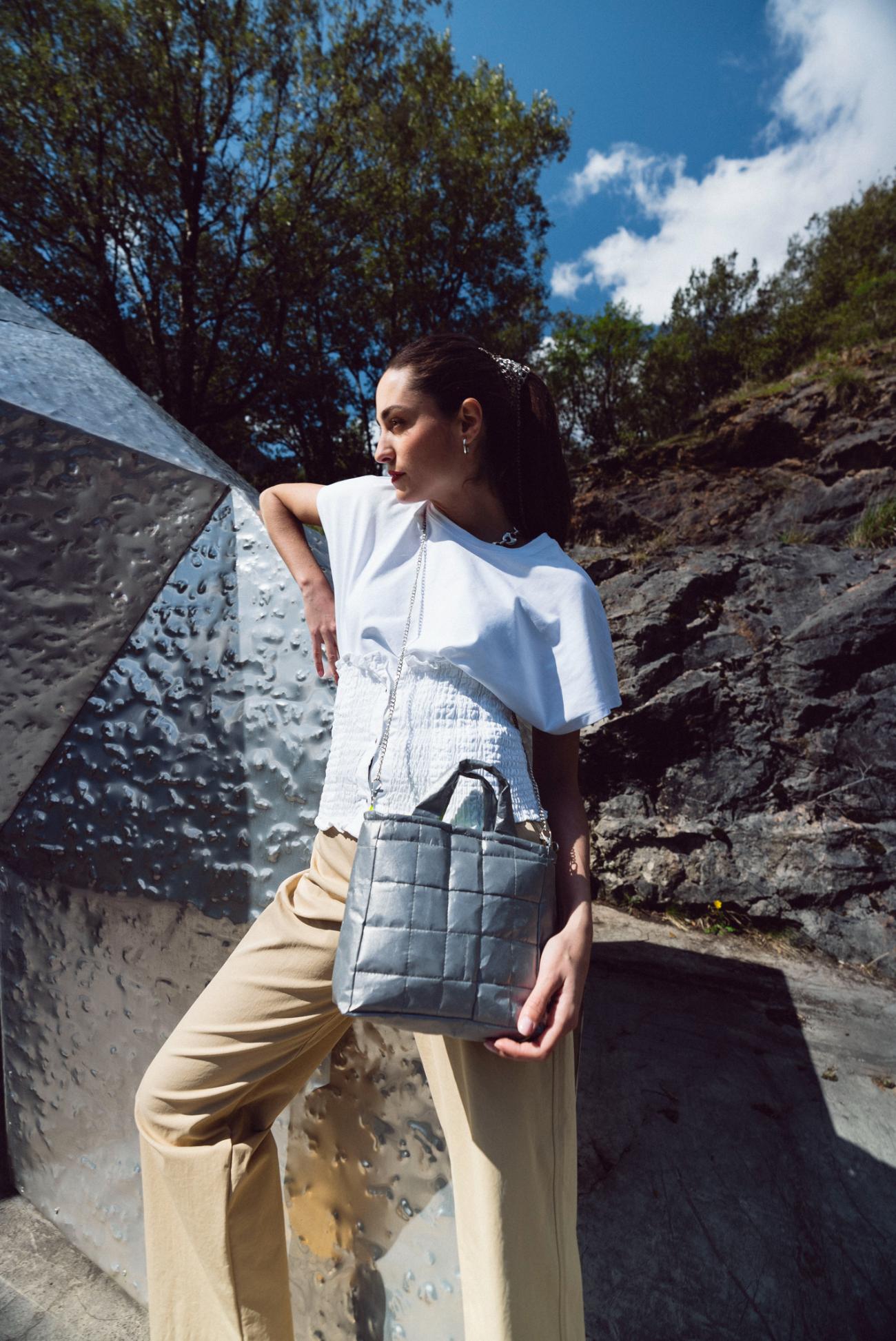 Bolso acolchado mini