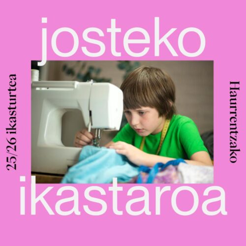 Josteko ikastaroa haurrentzat: (7-14 urte)